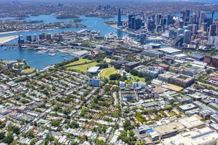 Aerial Image of GLEBE AND ULTIMO