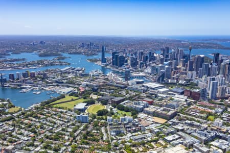 Aerial Image of GLEBE AND ULTIMO