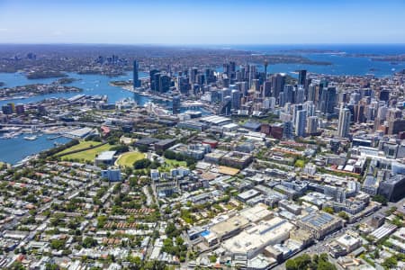 Aerial Image of GLEBE AND ULTIMO
