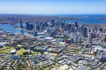 Aerial Image of GLEBE AND ULTIMO