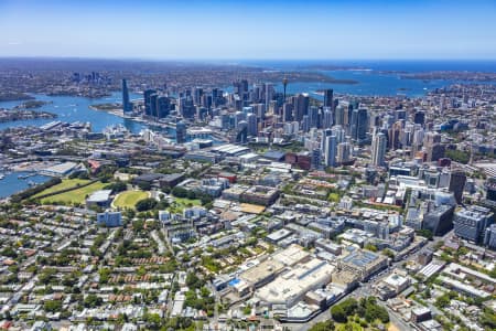 Aerial Image of GLEBE AND ULTIMO