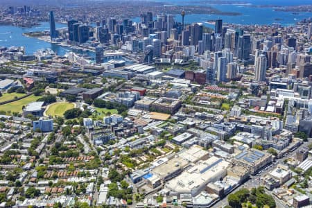 Aerial Image of GLEBE AND ULTIMO