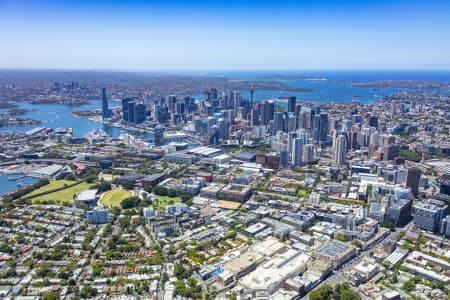Aerial Image of GLEBE AND ULTIMO
