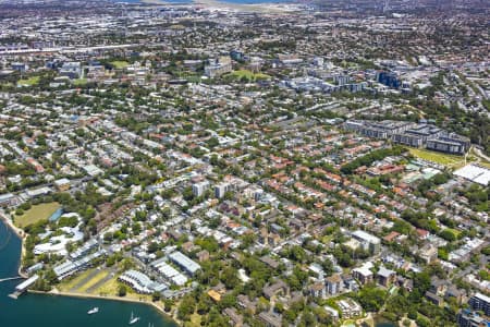 Aerial Image of GLEBE AND HAROLD PARK