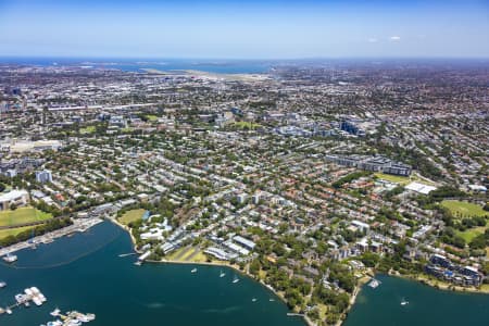 Aerial Image of GLEBE AND HAROLD PARK