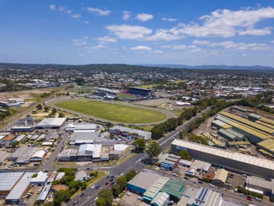 Aerial Image of BROADMEADOW AND HAMILTON NORTH