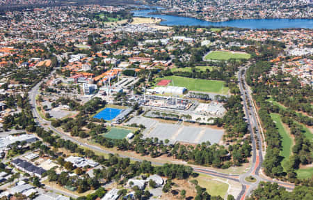 Aerial Image of CURTIN UNIVERSITY