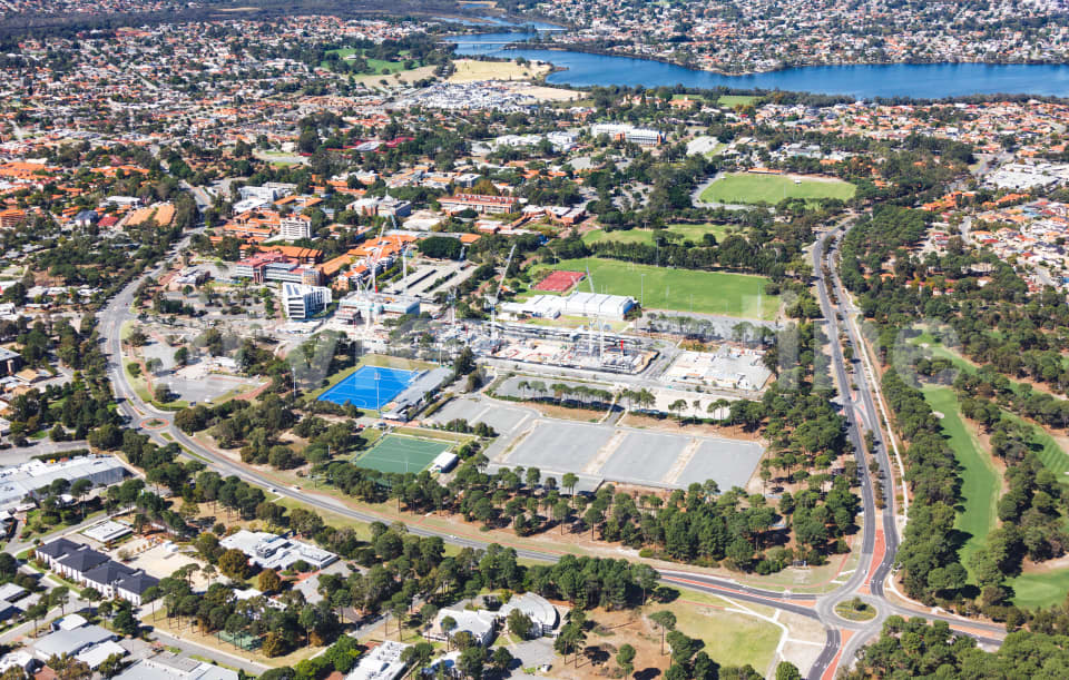 Aerial Image of Curtin University