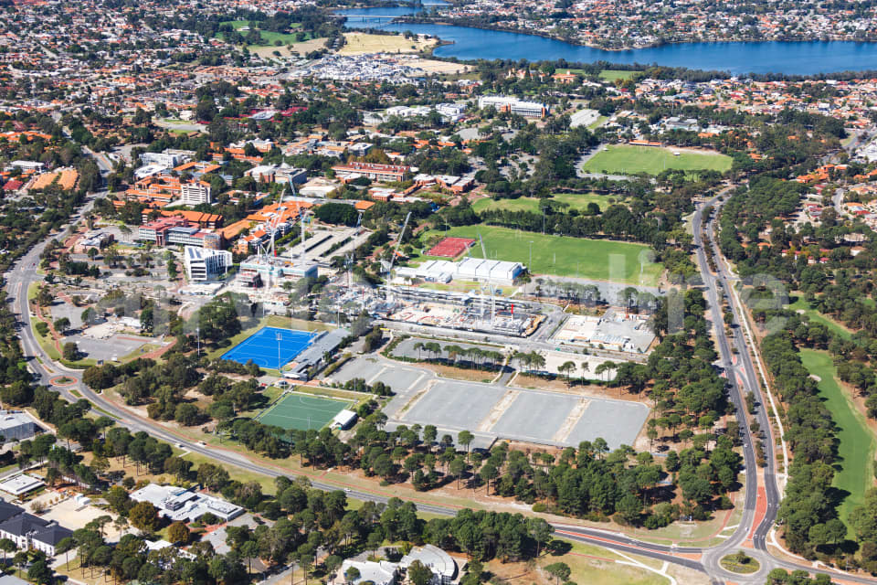 Aerial Image of Curtin University