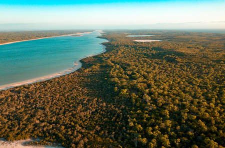 Aerial Image of LAKE CLIFTON THROMBOLITES