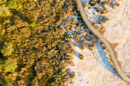 Aerial Image of LAKE CLIFTON THROMBOLITES