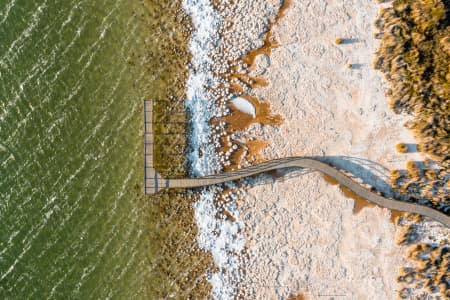 Aerial Image of LAKE CLIFTON THROMBOLITES