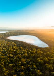 Aerial Image of LAKE CLIFTON THROMBOLITES