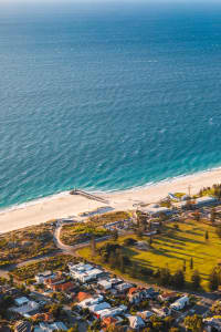 Aerial Image of SUNSET CITY BEACH