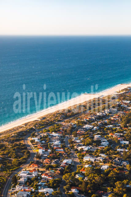 Aerial Image of Sunset City Beach