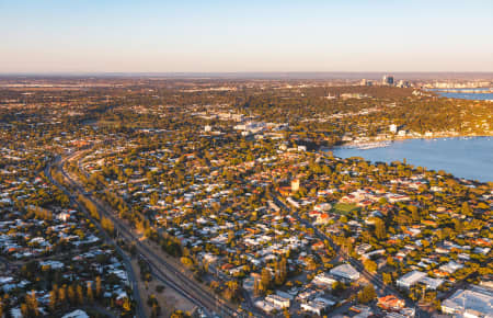 Aerial Image of SUNSET PEPPERMINT GROVE