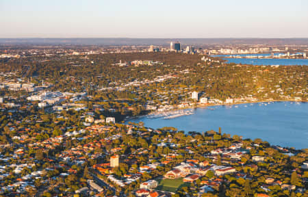 Aerial Image of SUNSET PEPPERMINT GROVE