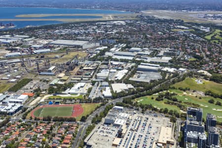 Aerial Image of BANKSMEADOW FACTORY