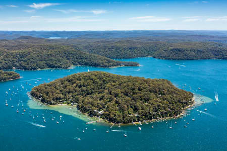 Aerial Image of SCOTLAND ISLAND