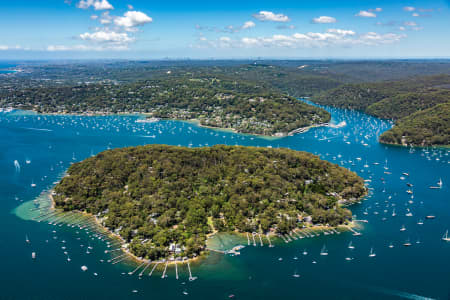Aerial Image of SCOTLAND ISLAND