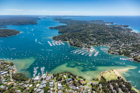 Aerial Image of PITTWATER