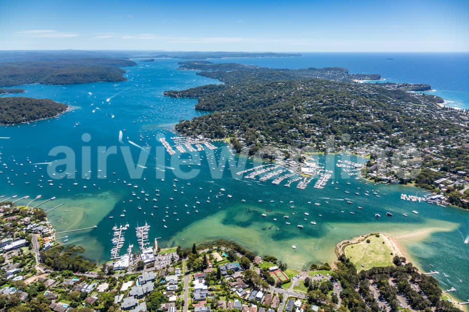 Aerial Image of Pittwater