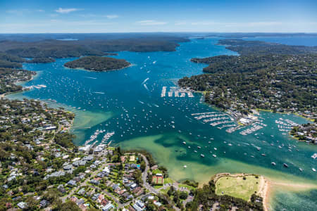 Aerial Image of PITTWATER