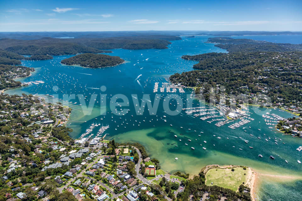 Aerial Image of Pittwater