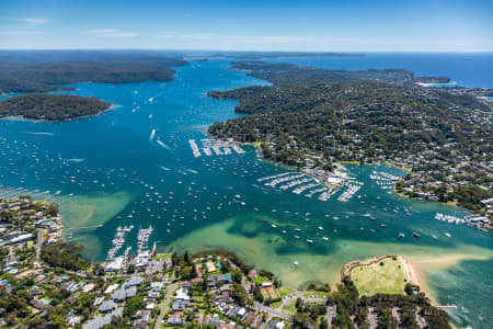 Aerial Image of PITTWATER