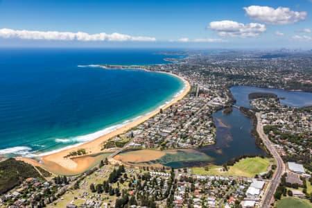 Aerial Image of NARRABEEN