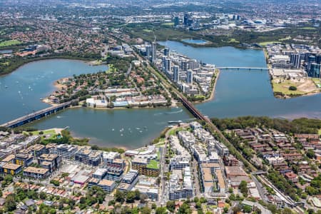 Aerial Image of MEADOWBANK