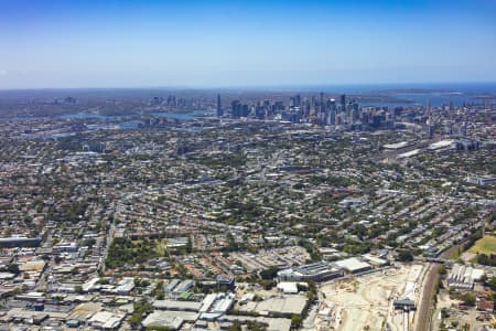 Aerial Image of MARRICKVILLE DEVELOPMENT