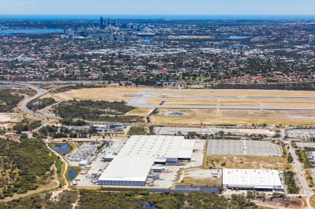 Aerial Image of PERTH AIRPORT