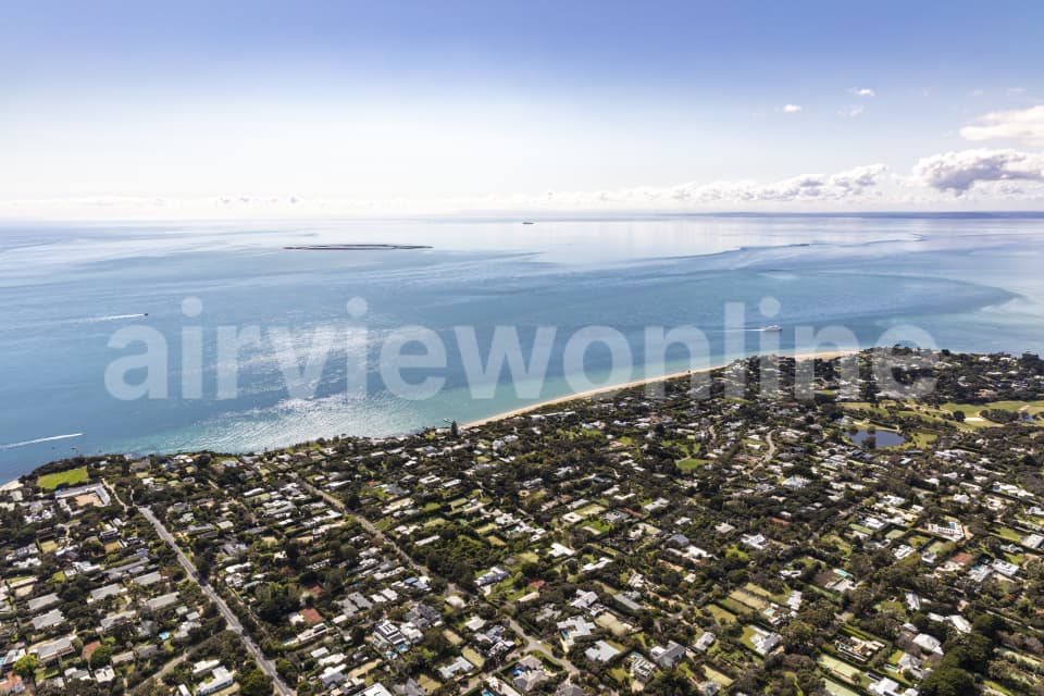 Aerial Image of Portsea Victoria