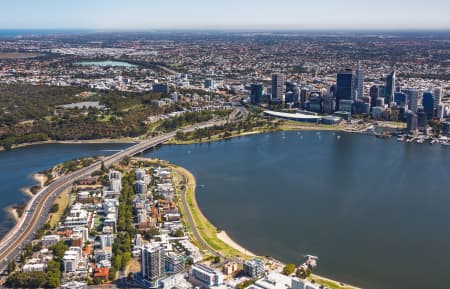 Aerial Image of SOUTH PERTH