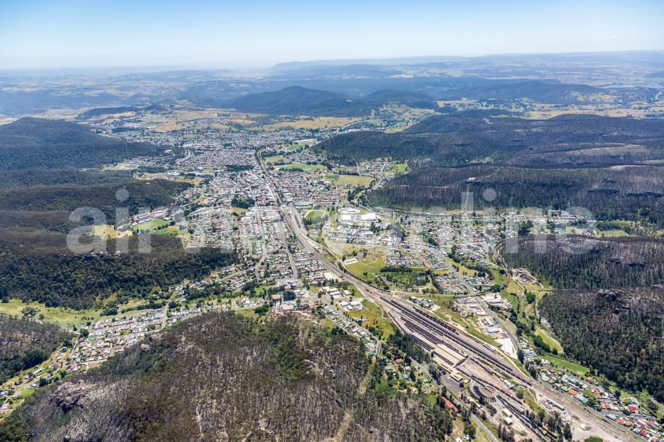 Aerial Image of Lithgow
