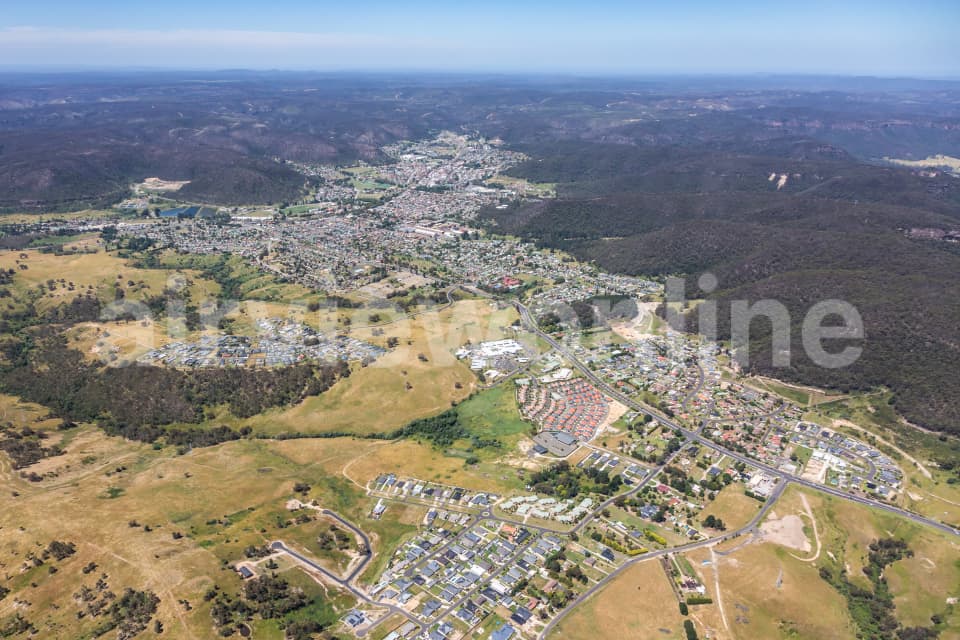 Aerial Image of Lithgow