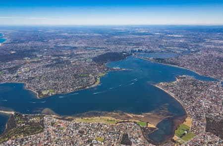 Aerial Image of ATTADALE TOWARDS PERTH CBD