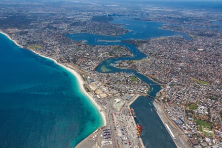 Aerial Image of NORTH FREMANTLE