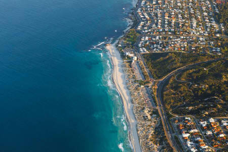 Aerial Image of TRIGG BEACH SUNRISE