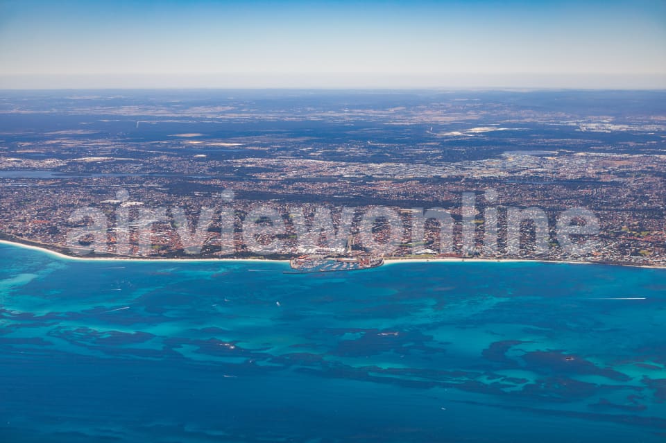 Aerial Image of Hillarys Boat Harbour