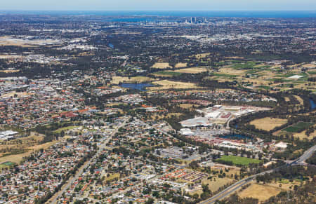 Aerial Image of MIDDLE SWAN