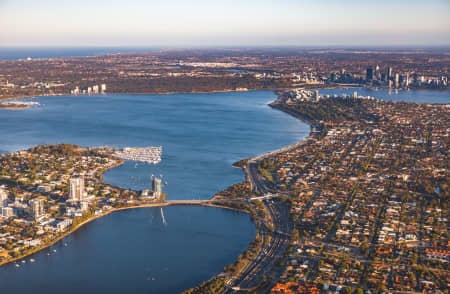 Aerial Image of CANNING BRIDGE SUNRISE