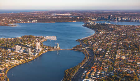 Aerial Image of CANNING BRIDGE SUNRISE