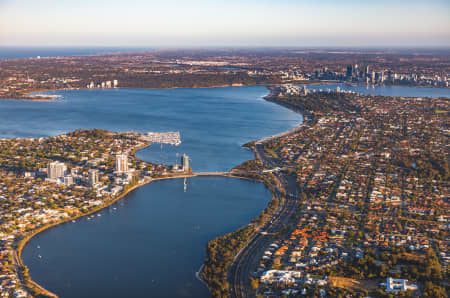 Aerial Image of CANNING BRIDGE SUNRISE