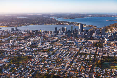 Aerial Image of PERTH SUNRISE