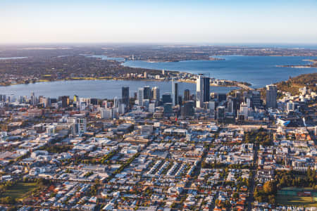 Aerial Image of PERTH SUNRISE