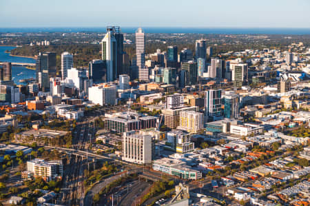 Aerial Image of PERTH SUNRISE