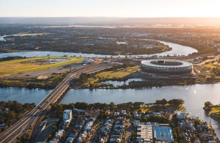 Aerial Image of PERTH STADIUM