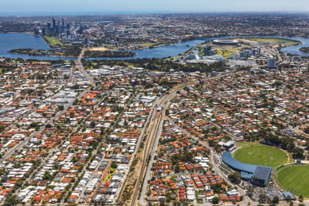 Aerial Image of VICTORIA PARK